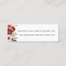 Search for business card rsvp cards Watercolor floral
