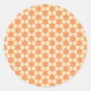 Search for orange stars stickers Pattern