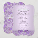 Search for tiara baby shower invitations Floral