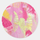 Search for abstract art stickers Pink