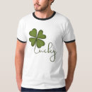 Search for four leaf clover tshirts Leprechaun