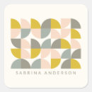 Search for yellow and grey stickers Geometric