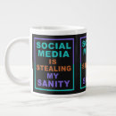 Search for social media mugs Funny
