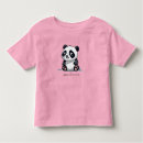Search for panda toddler tshirts Animal