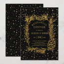 Search for winter dinner party invitations Black