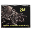 Search for horror calendars Scary