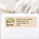 Search for peaceful return address labels Olive branch