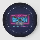 Search for neon clocks Happy hour
