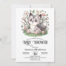 Search for wolf baby shower invitations Whimsical