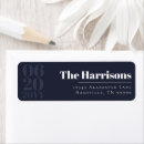 Search for navy blue return address labels Name and address