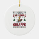 Search for giraffe christmas tree decorations Safari