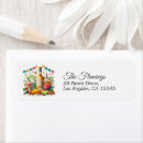 Search for margarita return address labels Cinco de mayo
