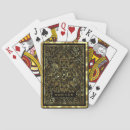 Search for decorative playing cards Gold