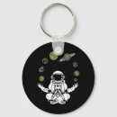 Search for space birthday rounded key rings Astronaut