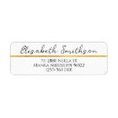 Search for elegant luxury return address labels Professional