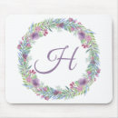 Search for monogrammed wedding mousepads Pink