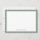 Search for scalloped note cards Classic