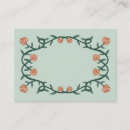 Search for botanical place cards Feminine