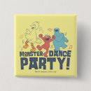 Search for sesame street characters badges Cookie monster