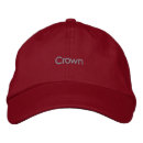 Search for crown hats Embroidered
