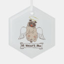 Search for angel wings christmas tree decorations Puppy
