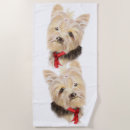 Search for dog beach towels Watercolor