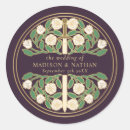 Search for eggplant wedding stickers Floral