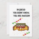 Search for funny food invitations Mexican