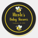 Search for yellow black bee stickers Honey