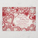 Search for valentines day seasonal invitations Red hearts