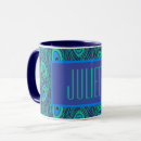 Search for peacock blue mugs Teal