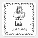 Search for birthday 40th stickers Calligraphy