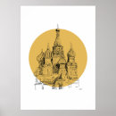 Search for moscow travel posters Illustration