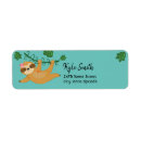 Search for sloth return address labels Trendy