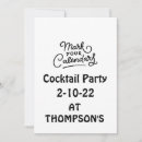 Search for mark invitations Party