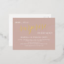 Search for rose gold foil birthday invitations Surprise birthday party