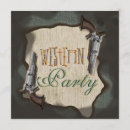 Search for country western anniversary invitations Cowgirl