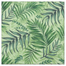 Search for palm leaves fabric Green