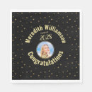 Search for graduation plates and napkins Typography