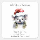 Search for christmas koala stickers Cute