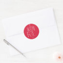 Search for elegant red stickers Cute