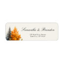 Search for fall trees return address labels Woodland