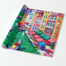 Search for venice italy wrapping paper Building