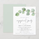 Search for eucalyptus engagement party invitations Modern