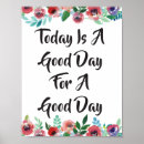 Search for a good day posters Elegant