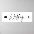 Search for arrows wedding posters Black and white