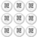 Search for simple business thank you stickers Qr code