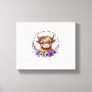 Search for scottish highland cow canvas prints Moo