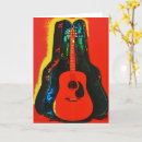 Search for colourful guitar postcards Acoustic