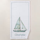 Search for nautical sailboats beach towels Simple